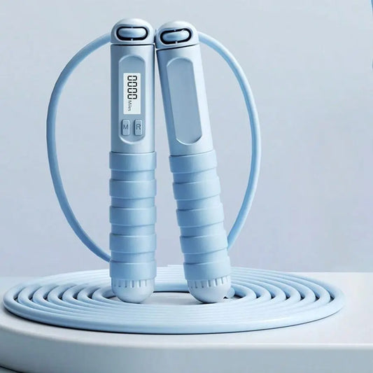 Professional Skipping Rope, Smart Counting Jump Rope, Weight Bearing Skipping Rope, Cordless Jump Rope, Fitness Equipment for Home Gym Workout